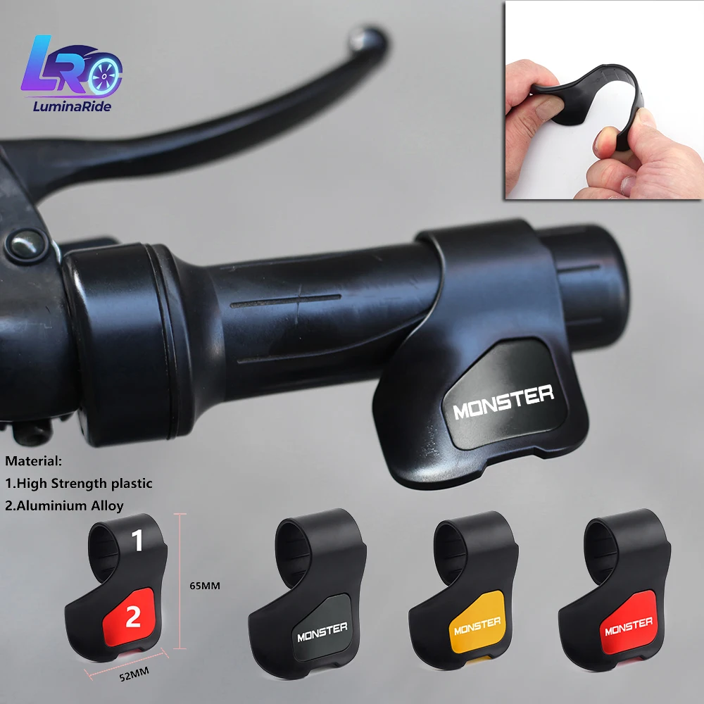 

For Ducati MONSTER 695 696 795 796 797 821 1200 1200S 1100/S EVO Moto Accessories Accelerator Assist Throttle Clip Labor Saver