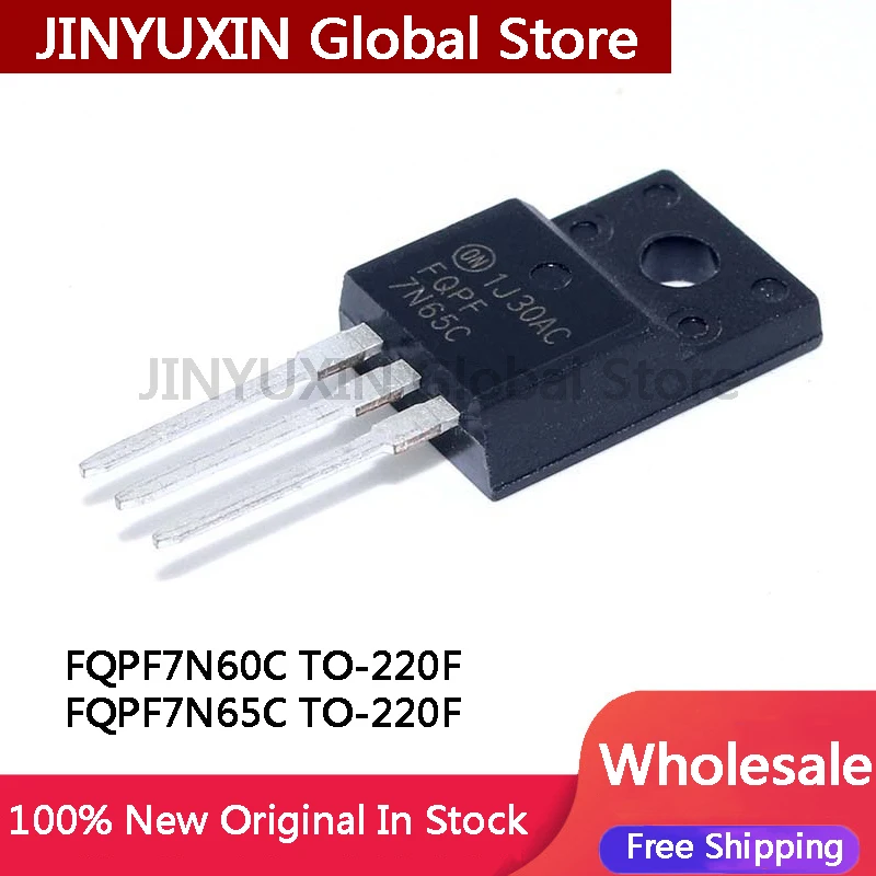 10PCS NEW high-quality FQPF7N65C TO-220F FQPF FQPF7N60C FQPF7N65 FQPF7N60 7N65C 7N65 7N60C 7N60 MOSFET