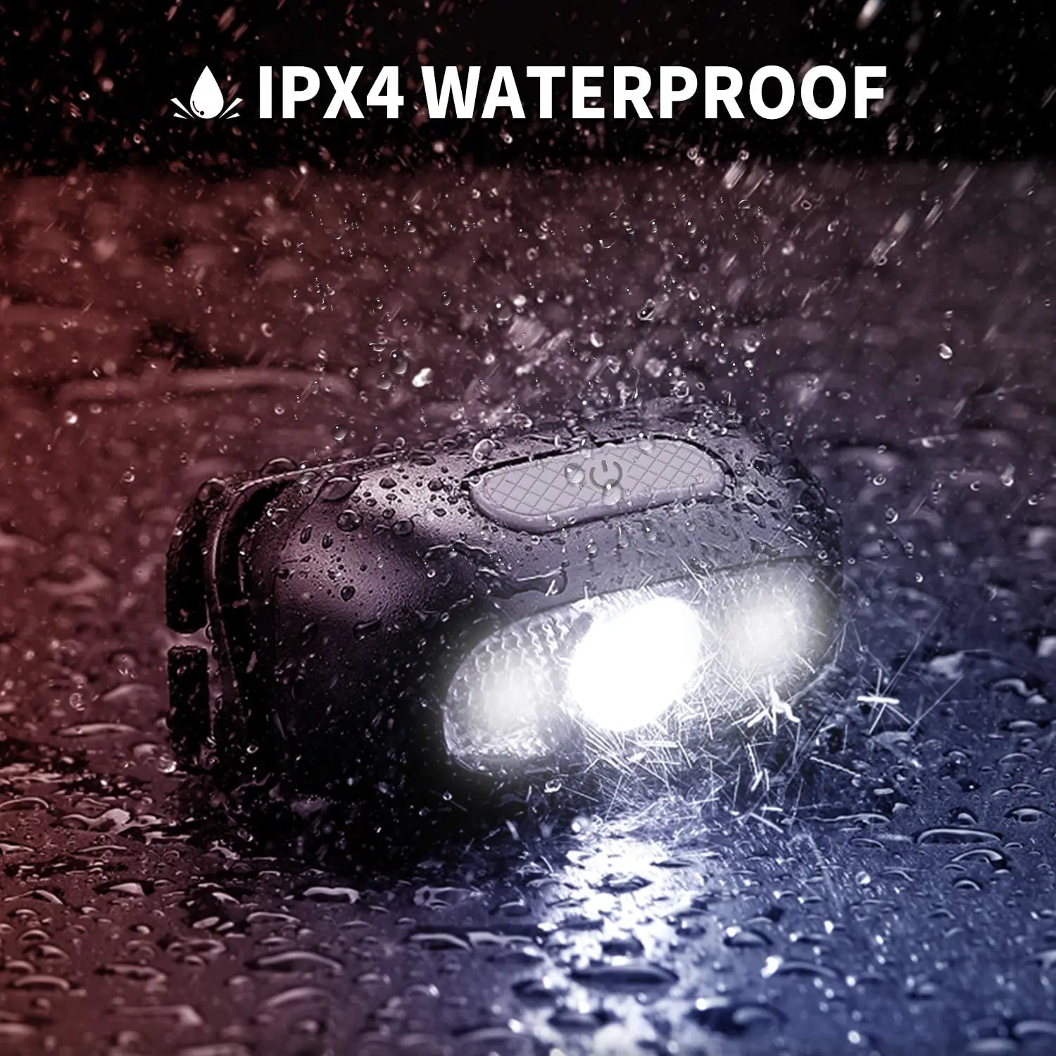 Mini LED+COB Sensor Headlamp USB Rechargeable Body Motion LED Headlight Camping Head Flashlight Outdoor Fishing Front Head light