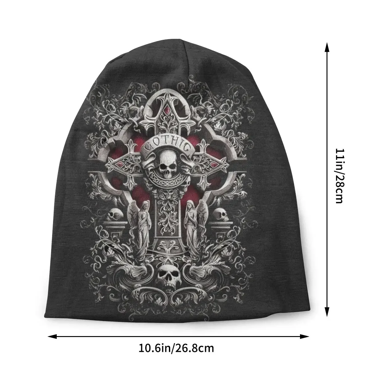 Cross Skullies Beanies Caps Scary Skeleton Thin Hat Sport Sports Bonnet Hats for Men Women