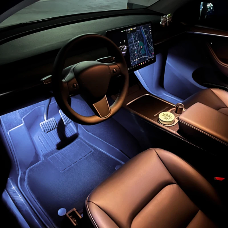 Car Footwell Lights For Porsche 911 955 957 987 997 Cayenne Boxster Cayman Macan Carrera 911 992 Panamera 971 Accessories - view 3
