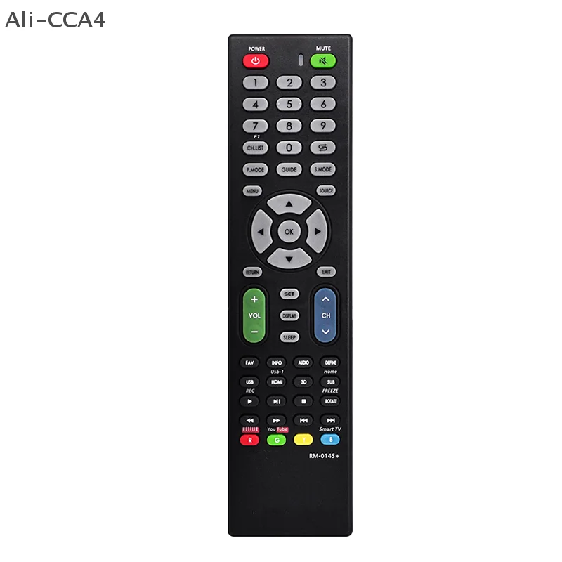 CCA4-Universal TV Remote Control Replace Compatible Use Universal TV Remote Control Need to Set According to the Manual RM-014S+