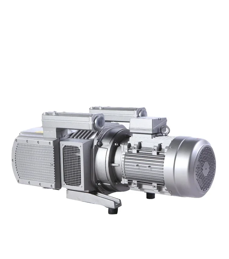 5.5Kw 10HP 7.5Kw Dry Rotary Vane Oil-less Vacuum Pumps -80Kpa 200mbar Oil-free Dry Running Air Pump