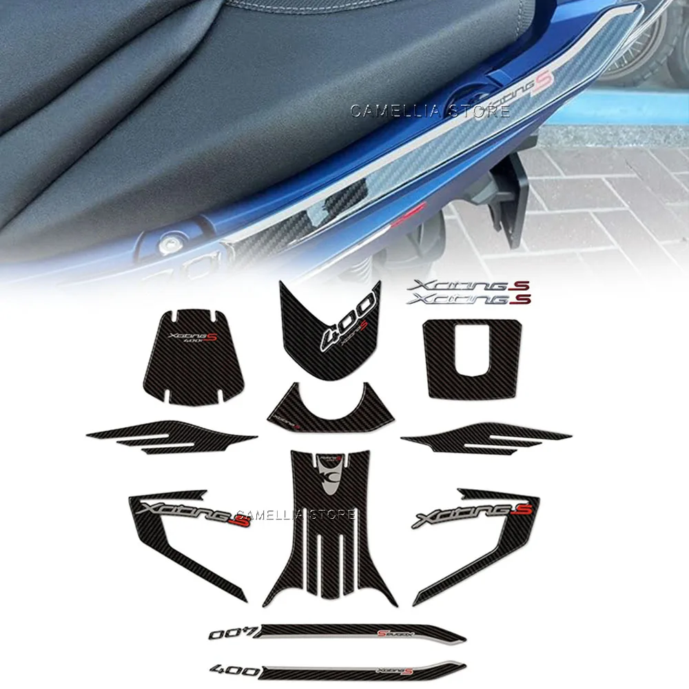 Autocollant de moto étanche pour KYMCO 400i, nouveau kit d'autocollants de coque, tampon précieux, 2018-2023