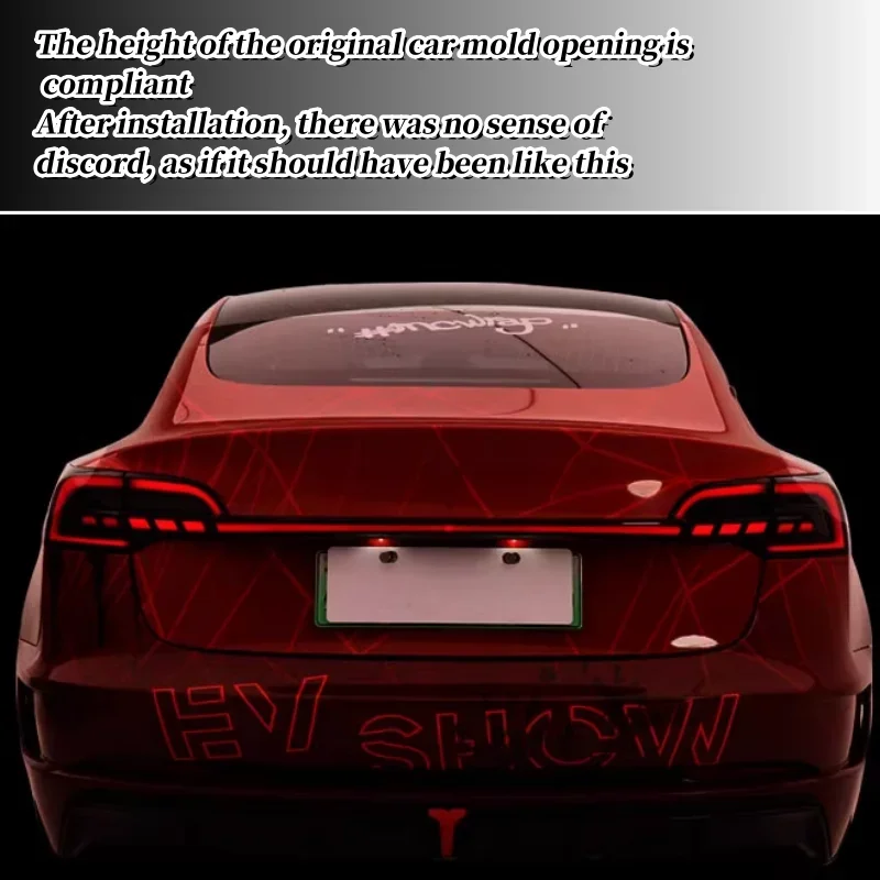 Car taillights suitable for Tesla Model 3/Y upgraded lightsaber taillights