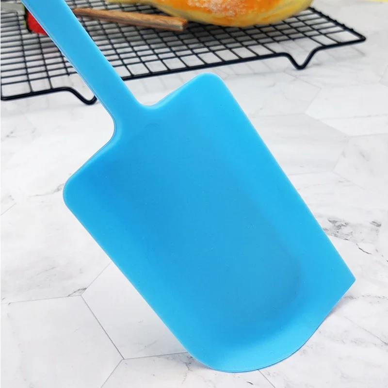 Large Silicone Cream Cake Pastry Scraper Spatula Kitchen Food Baking Blender One-piece Non-stick Pan Fondant Flour Batter Mixer