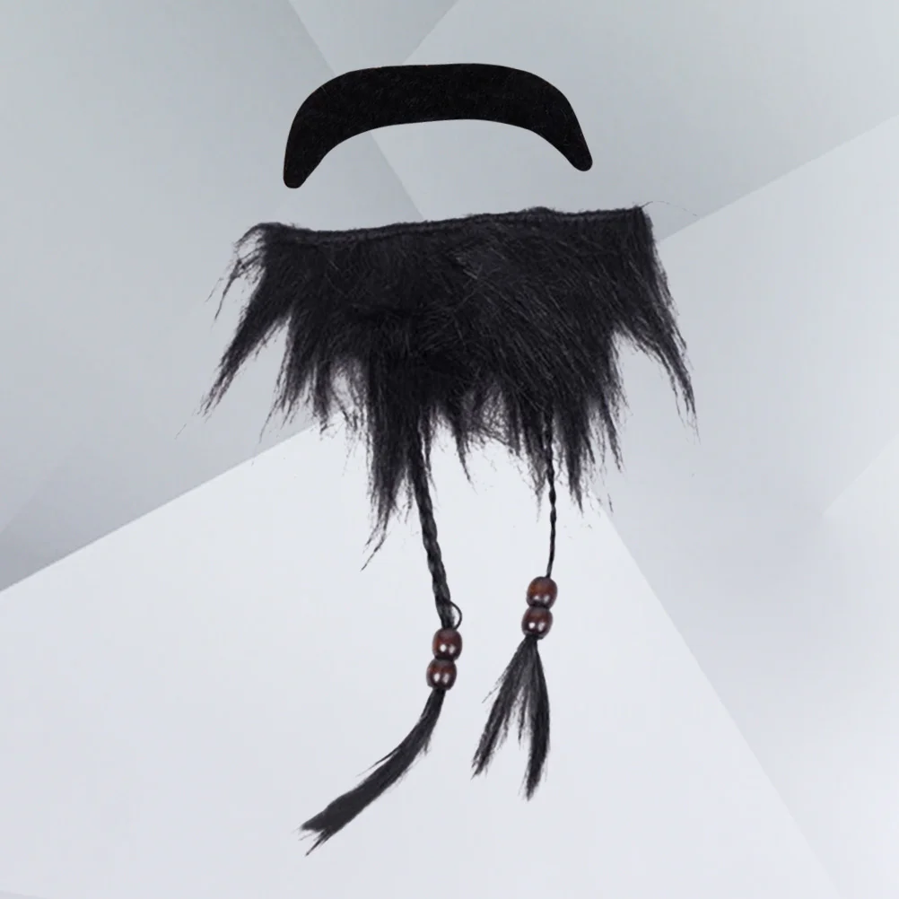 Beard Fake Mustache Pirate Costume Accessory Costumes False Beards Party Favor Prom Supplies Halloween