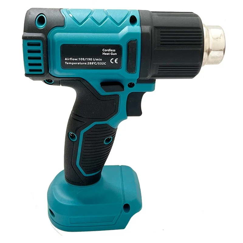 Fit Makita Heat Gun Cordless Hot Air Gun Industrial Handheld Electric Heat Gun Temperatures Adjustable 18V Battery