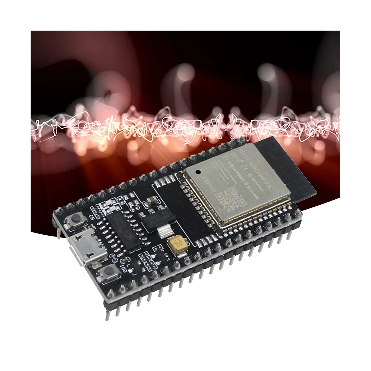 ESP-WROOM-32E WIFI Dual Core CPU Development Board ESP-WROOM-32E WIFI+Bluetooth Main Board Serial Port Module