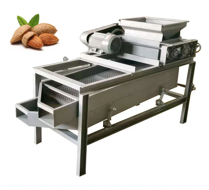 

JUYOU Multi-functional Almond Cashew Nut Shelling Crushing Machine Automatic Almond Shelling Machine