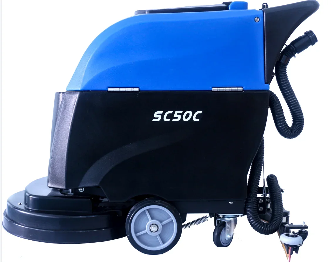 Auto Floor Scrubber With Cable  Floor Cleaning Machine for Hotel,airport Ceramic Tile Floor Cleaning Machine