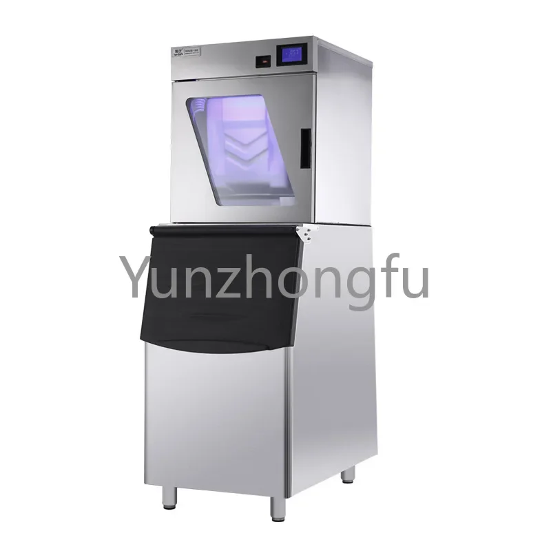 Crescent Ice Cube Maker Machine Wholesale110/220V 35-420KG/D Commercial Ice Maker Milk Tea Shop Bar KTV