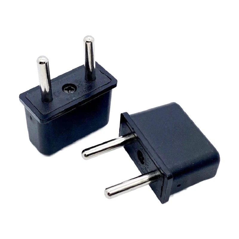 5Pcs 125V to 220V Conversion Adapter Plugs Travel Adapter Converter E7