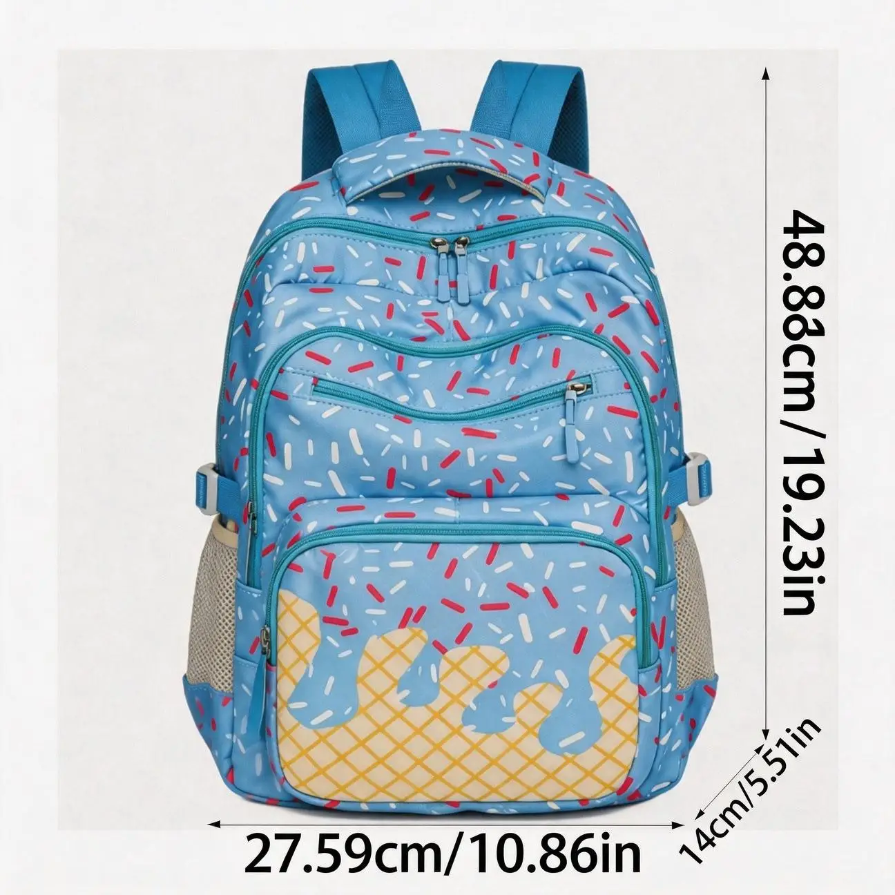 Classic Pcs Set Casual Cute Backpack Crossbody Bag Storage Bag 3-Piece Set for Weekend Trip