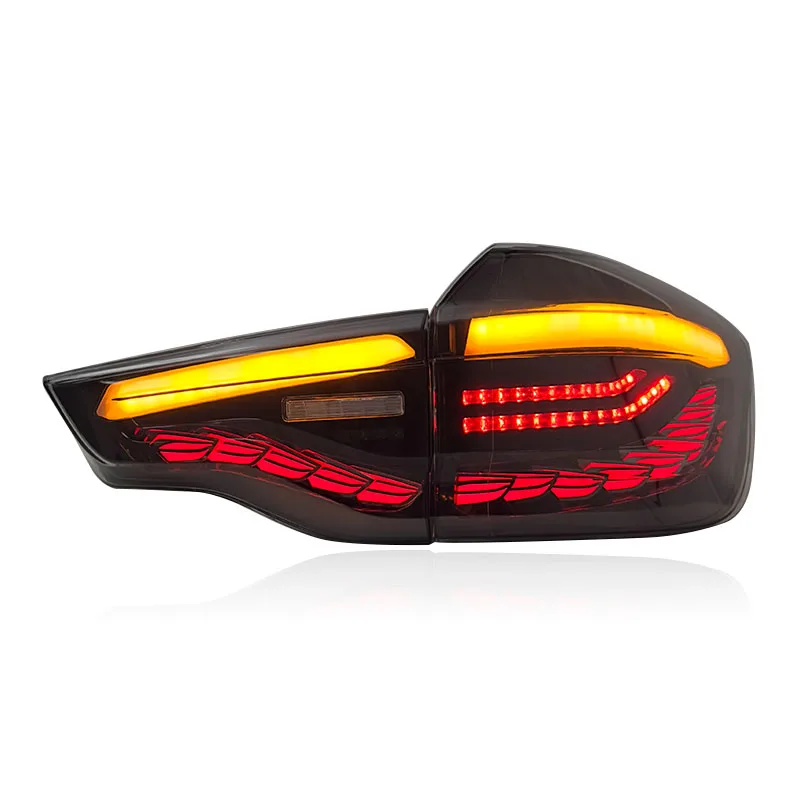 SJC Auto Lighting System Rear Lights Modified Dynamic LED Tail Light For BMW X3 G08 Dragon Scale Taillights 2018-2022