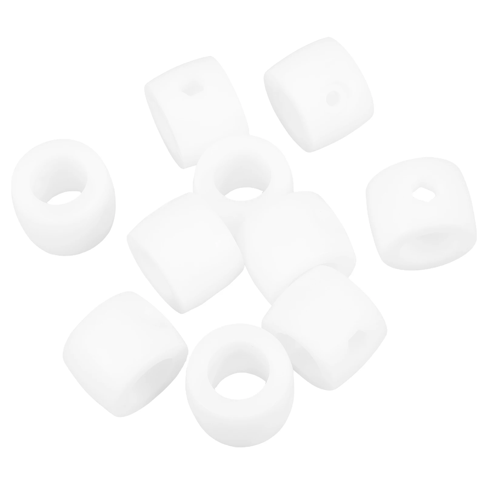 

10 Pcs Table Football Locator White Abs Foosball Accessories Positioning Tools 5529 Gaming Tables Durable Material Easy