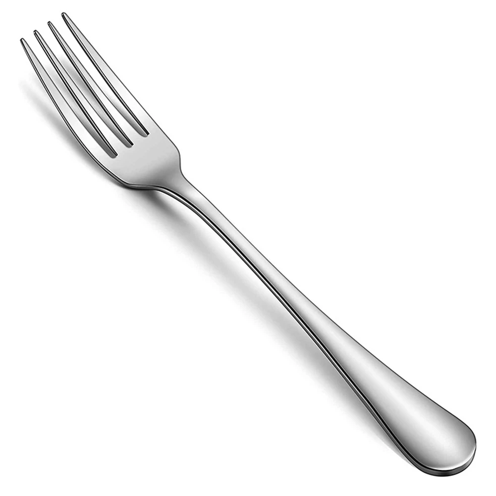 Flatware Dinner Forks Stainless Steel Dessert Forks Fine Flatware Silverware Forks for Home Restaurant Office  and More