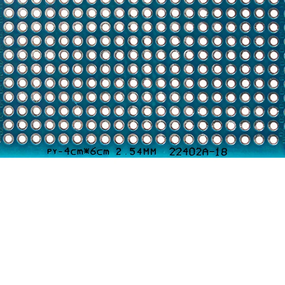 5PCS 4x6cm Double Side Prototype PCB Universal Printed Circuit Board 4*6cm Blue pcb prototype