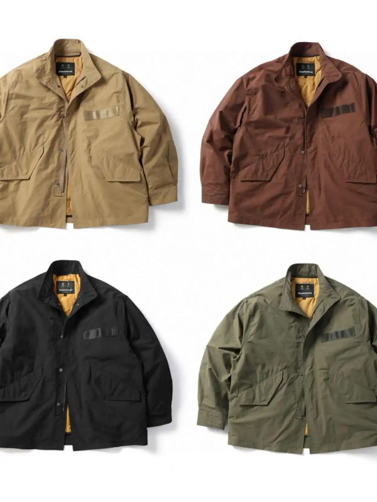 

Japanese Kapital Vintage Short Jacket American Retro Loose Casual Stand Up Collar Coat Top Thickened for Warmth