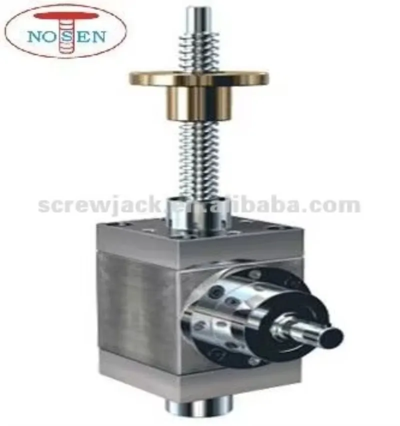 Two in One 90 Degree Right Angle Bevel Gear Screw Jack