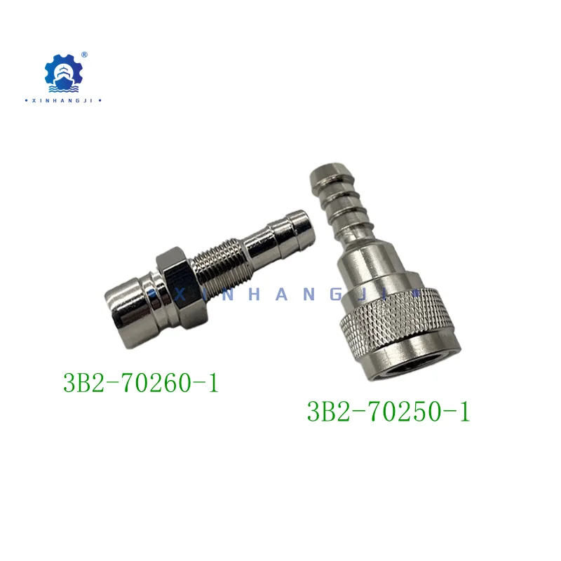 3B2-70260-1 3B2-70250-1 5/16in Fuel Line Connector Male Female For Tohatsu Outboard 2/4 Stroke Engine