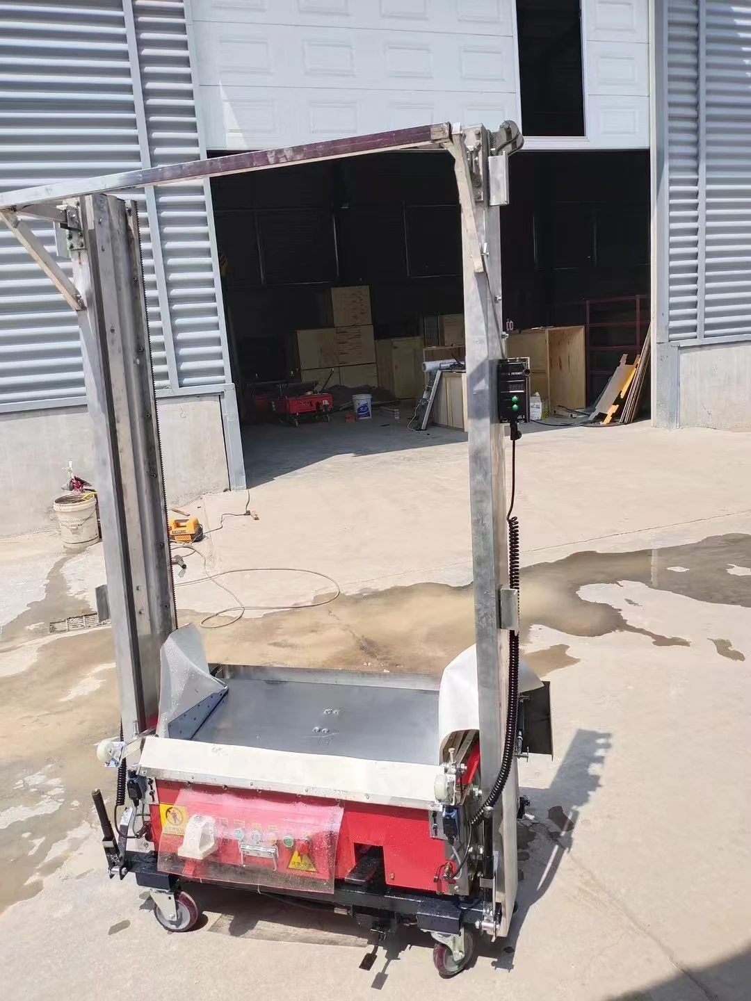 Intelligent Automatic Wall Plastering Machine For Residential Building Wall Automatic Decoration Wall Plastering Machine