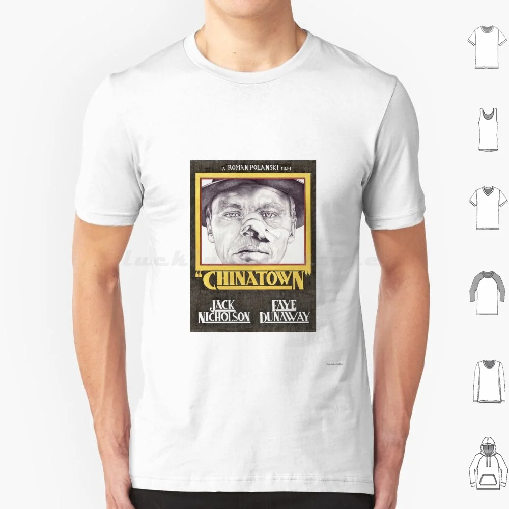 

Hand Drawn Alternative Movie Poster In Pencil. T Shirt Big Size 100% Cotton Jack Nicholson Nicholson Roman Polanski Polanski