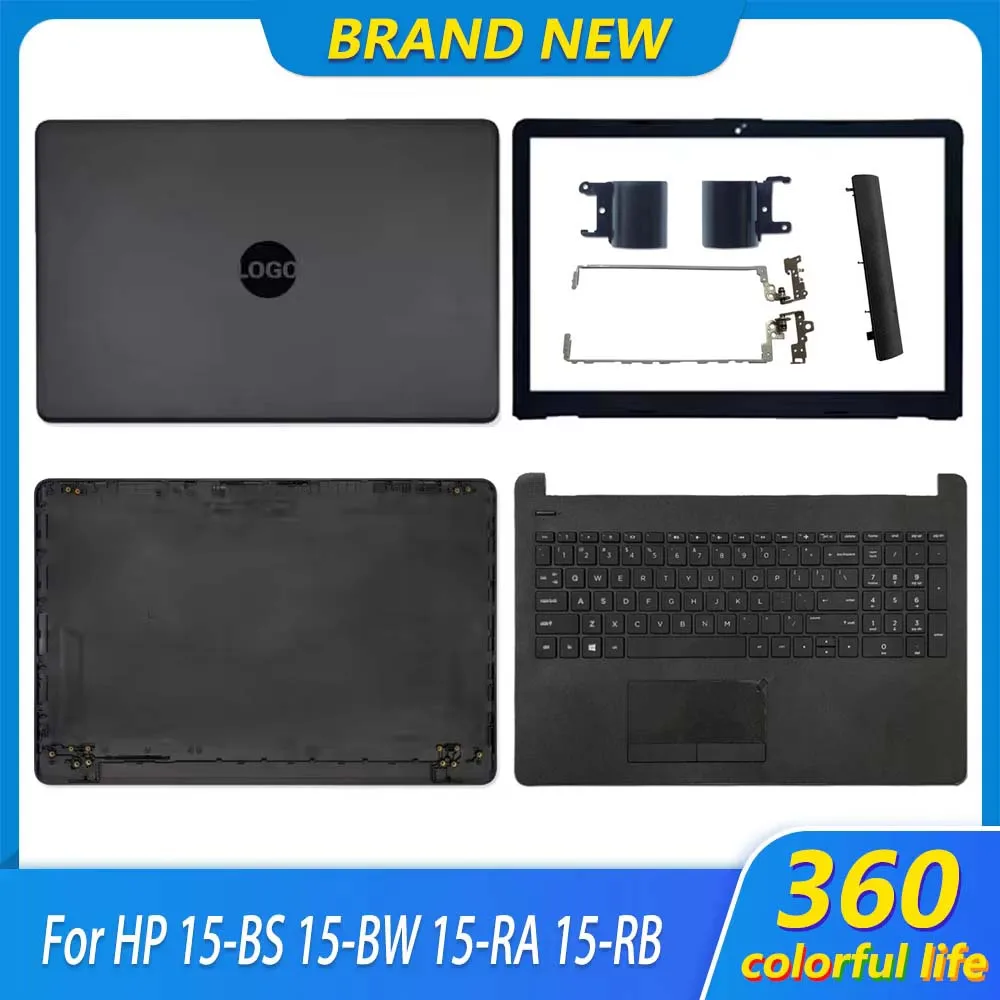 NEW For HP 15-BS 15-BW BR 15T-BS 15-RA 250 255 G6 TPN-C129 C130 LCD Back Cover Front Bezel Hinges Hinge Cover Keyboard Palmrest