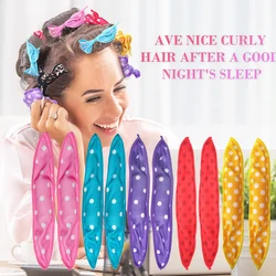 Hair Curlers Soft Sleep Pillow Hair Rollers Set Best Flexible Foam and Sponge Magic Hair Care DIY Hair Styling Tools 5 Pcs/Lot