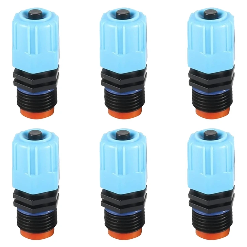 Garden Lawn of Adjustable 1/2-inch External Threaded Sprinklers, Wide Spraying Range, Garden Greening, Agricultural Irrigation