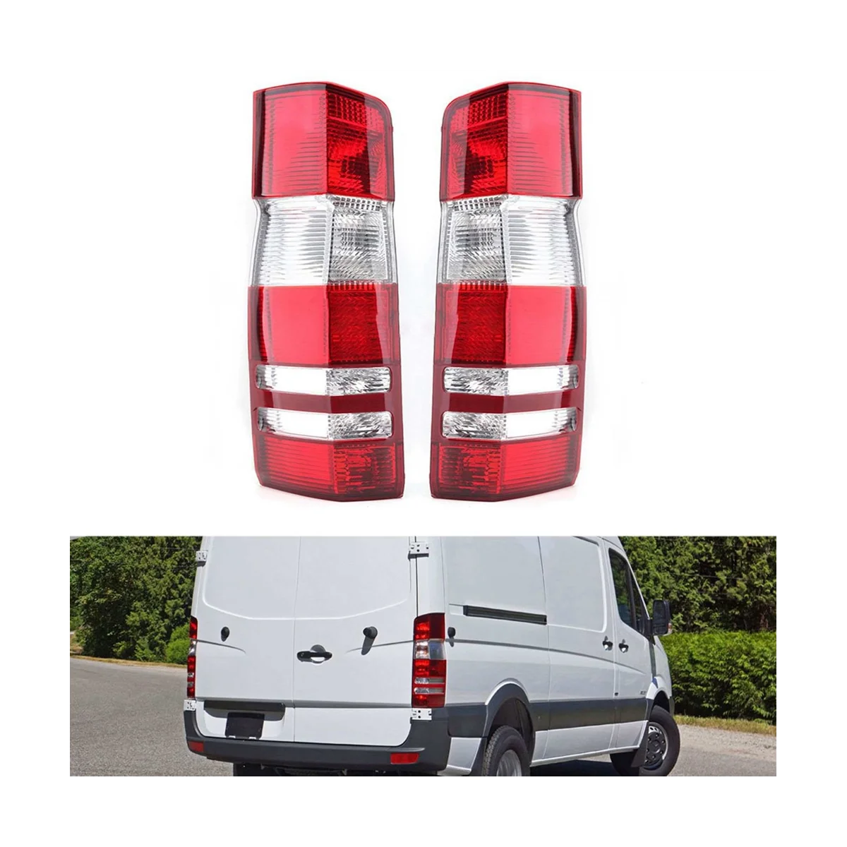 9068200164 Brake Light Rear Right Stop Rear Tail Light Truck Tail Light Without Bulb Auto for Sprinter 2006-2017