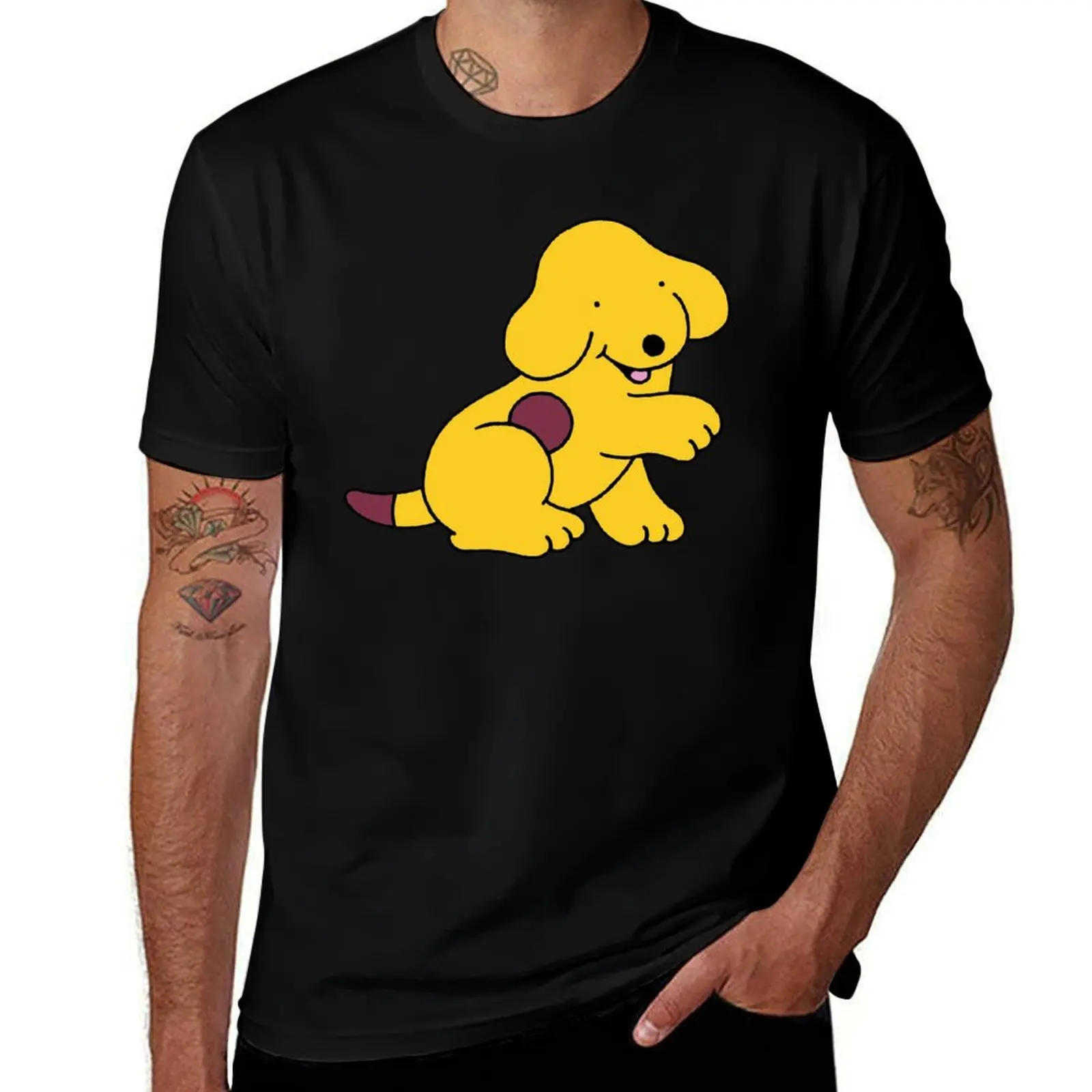 

dog is man the Spot t luxury T-Shirt cotton heavy shirt T-Shirt man Where for t men casual shirt man shirts t