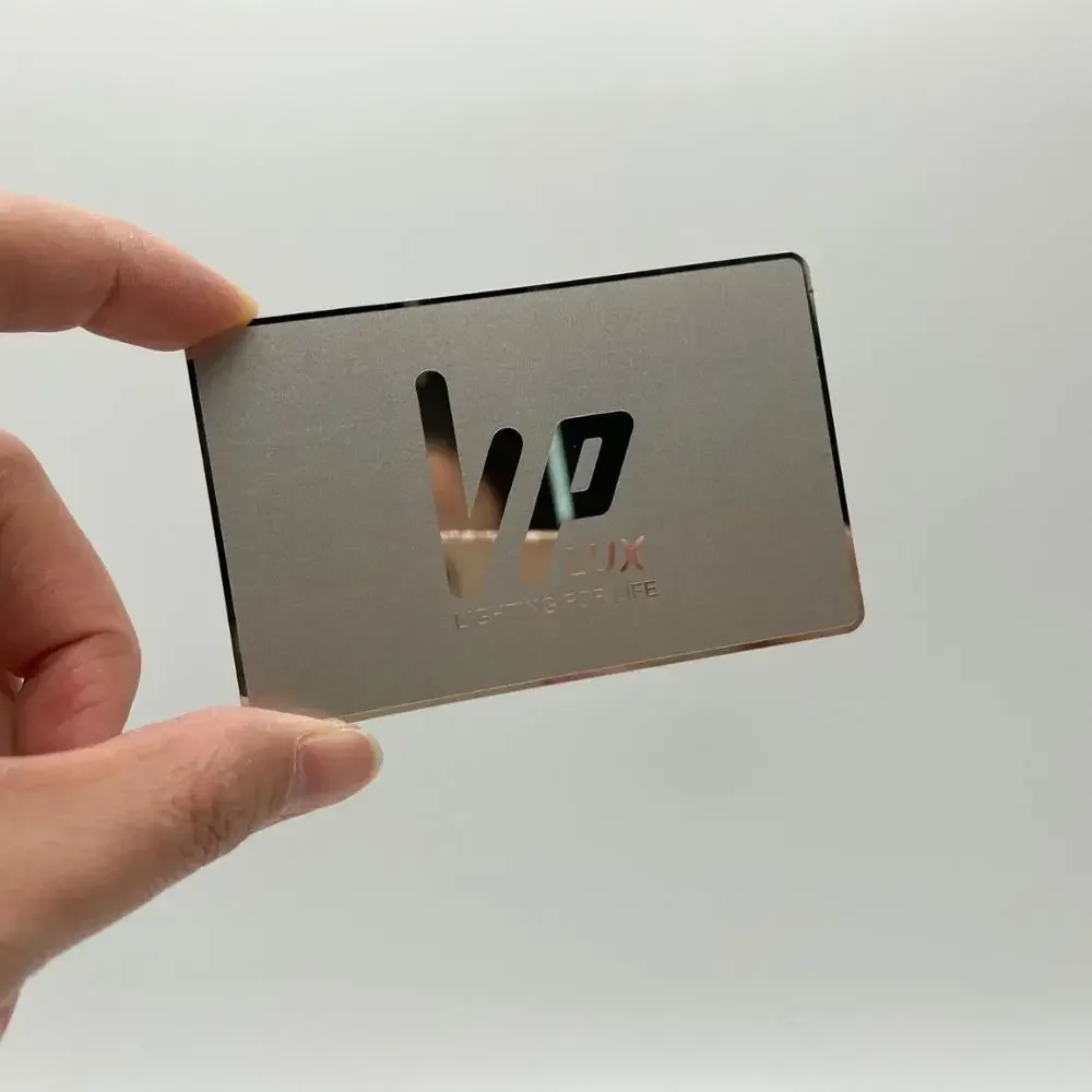 

Визитные карточки DU Metal из нержавеющей стали