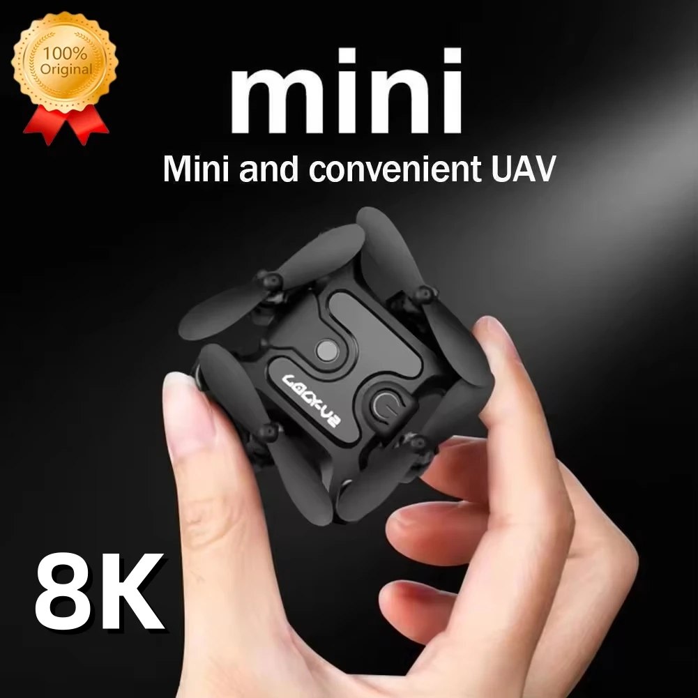 

Mini V2 Drone 8k Professional Hd Dual Camera 5G FPV Air Pressure Wifi Remote Control Aircraft Obstacle Avoidance Aerial Drone