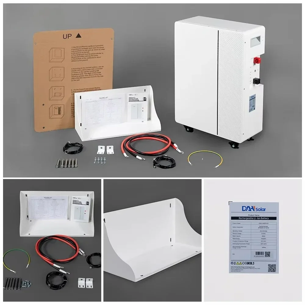 지능형 배터리 관리 기능을 갖춘 충전식 태양광 저장 배터리
