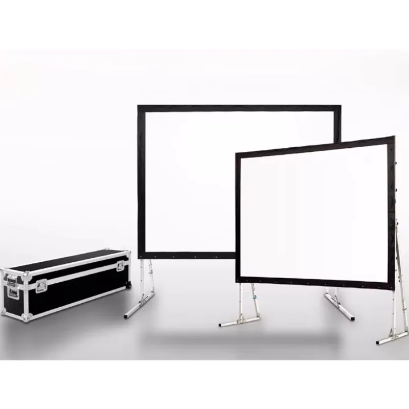Fast Folding Projector Screen Projection Screen, 100 