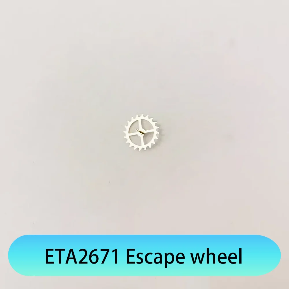 

Аксессуары для часов, колесо лотоса, подходит для механизма ETA2671, спасательное колесо, запасные части для часов, колесо для лошади