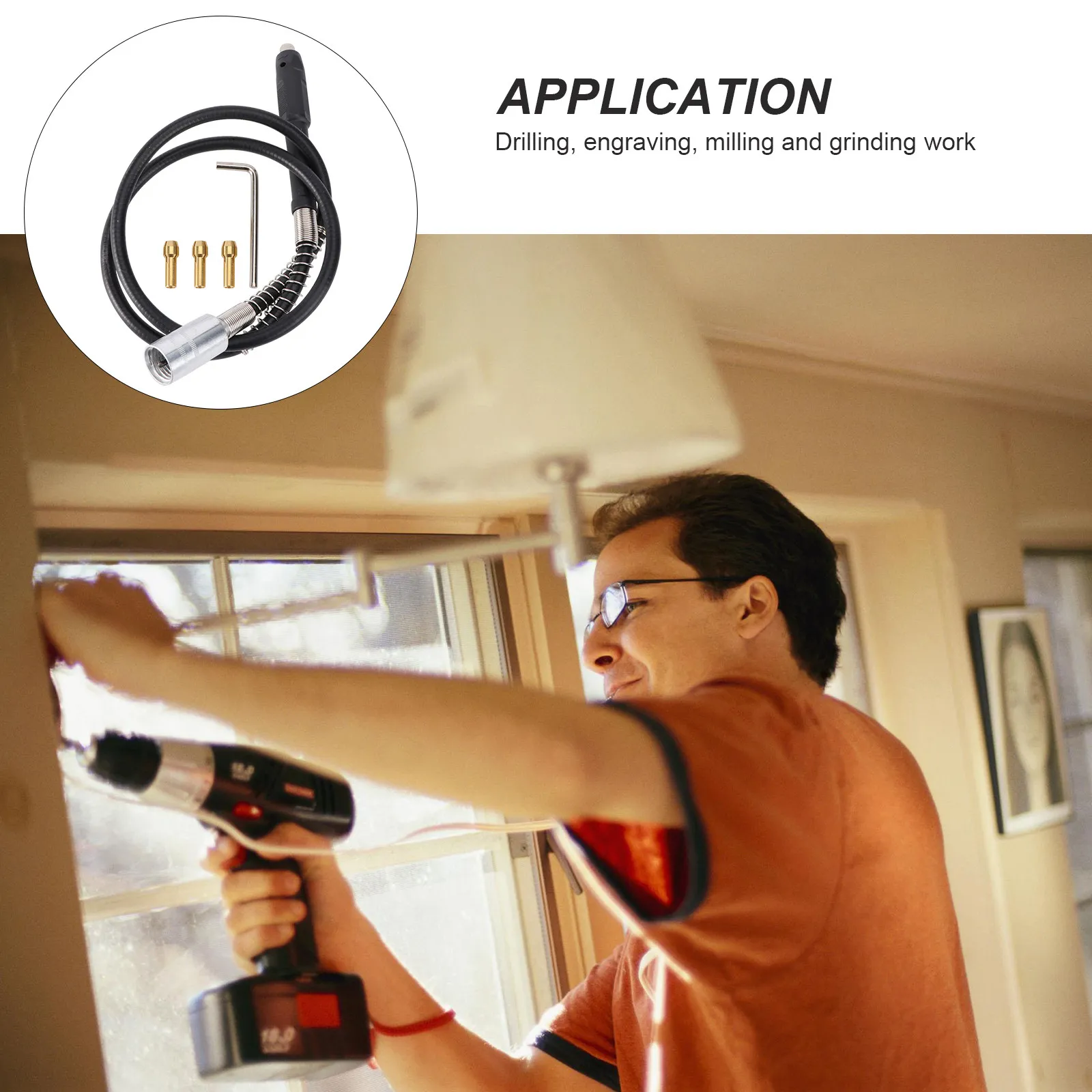 

Набор гибких удлинителей для электродрели (360 градусов, изгибаемые) для гравировки, полировки и шлифовки