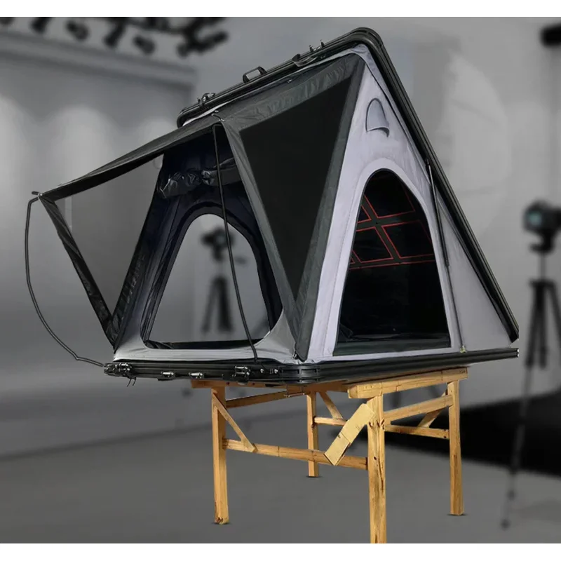 Da Niu Aluminum Alloy Roof Hydraulic Fully Automatic Waterproof 3000Mm Four-Season Double Layer Car Top Tent 2