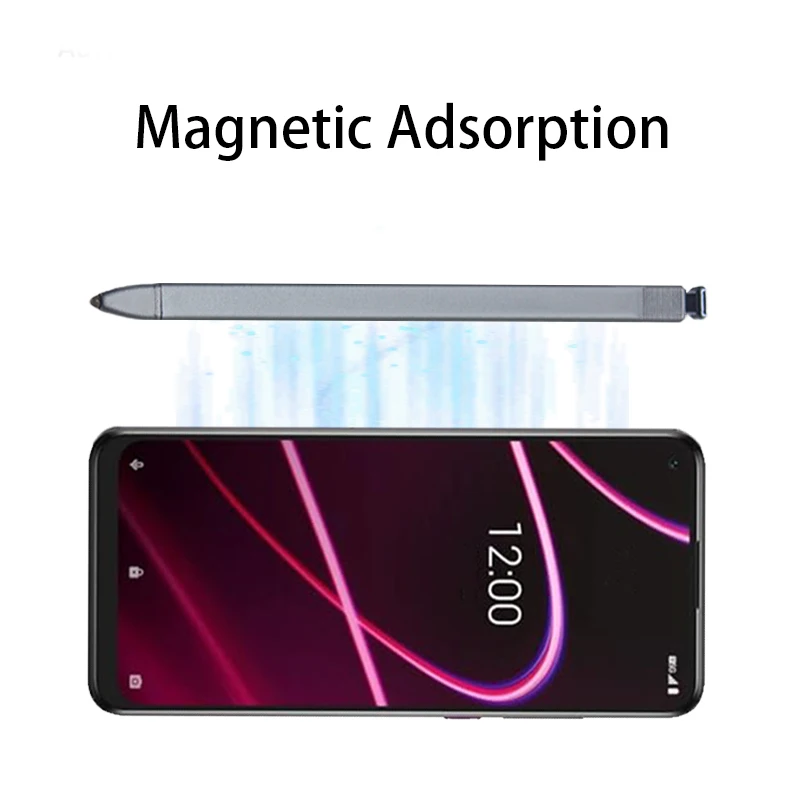 Stylus-Stift, kompatibel mit dem TCL Stylus 5G T779W, Ersatz-Touch-Stift, Farbe: Lunar Black, Touch-Stift zum Schreiben. – Detail 2