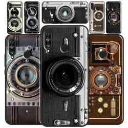 Retro Camera Vintage Case For Huawei P20 P40 P30 Pro Mate 20 Lite Nova 5T P Smart 2019 2021 Honor 50 8X 9X 10i