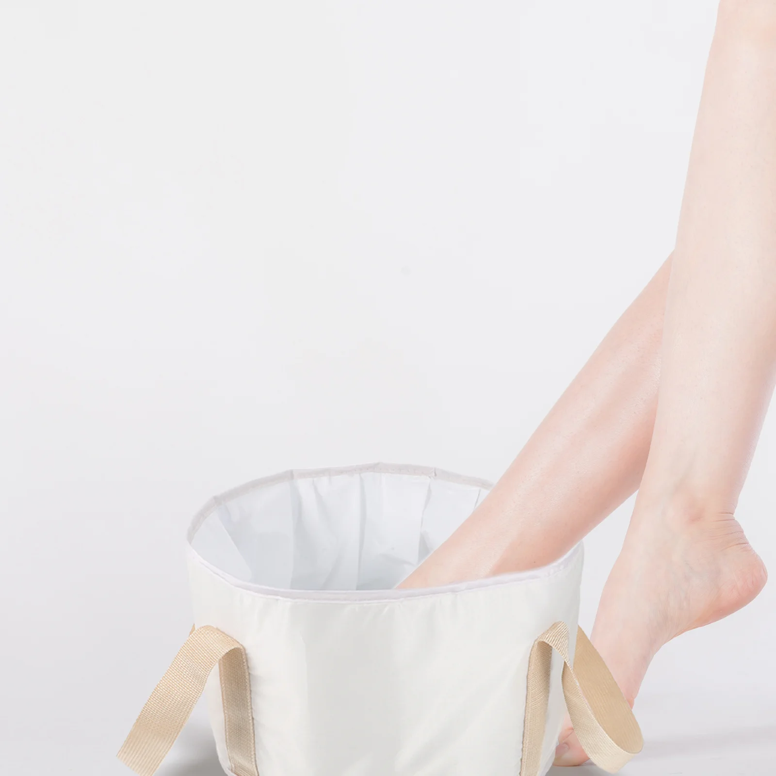 

Portable Foot Soaking Basin Folding Water Basin Travel Outdoor Foot Washing Bucket Foldable Feet Washing Barrel
