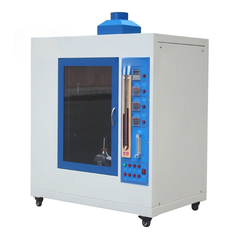 

Horizontal and vertical combustion testing machine Leakage and marking Plastic flame retardant test box Needle flame glowing wir