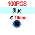 10mm Blue 100pcs