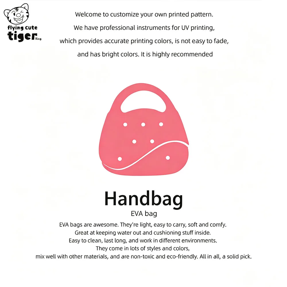 Crossbody-Tasche 1Eva Einfarbige DIY Perforierte Tasche Wasserdichte Aufbewahrungstasche Gemüsekorb Strandtasche Modische Hohle Reisehandtasche – Detail 12
