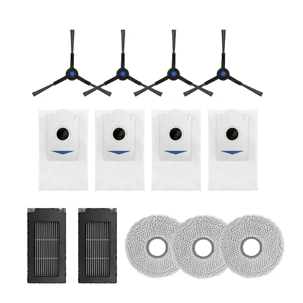 Replacement Parts Kit For Bosch Spotless For Max BCRDW3B Brush Filter Mop Dust Bag Sweeps Edges Corners No Dust Left Hygienic