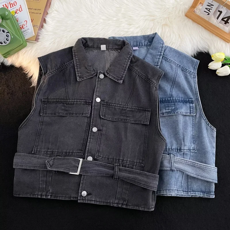 هونغ نمط بدوره إلى أسفل طوق قصيرة عمال سترة الرجال عادية تنوعا الصيف سترة العصرية ربيع الخريف الأعلى #1