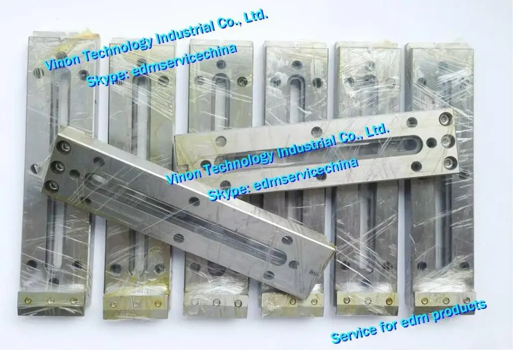 

Z023-210 edm Jig Tools 210Lx50Wx15t&18tmm (stainless steel) for wire-cut edm machines