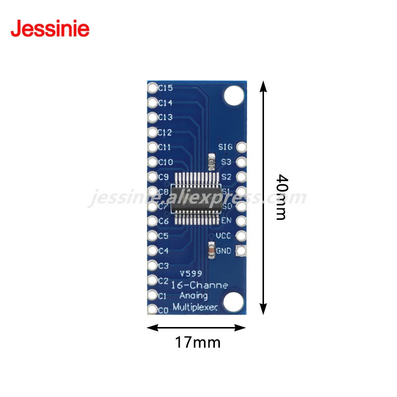 10pcs/1pc CD74HC4067 Module High Speed CMOS Precise Logic 16 Channel Analog Multiplexer Demultiplexer for Arduino
