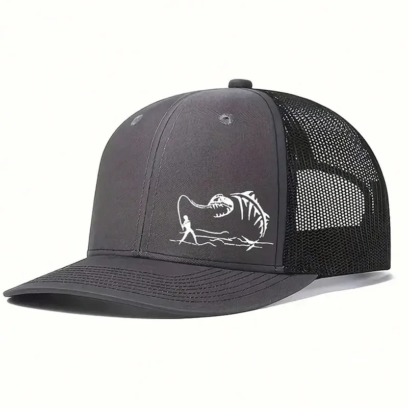 Neue Mode Richardson 122, Micro Gebogene Trucker Cap Angeln Gedruckt Sommer Mesh Atmungsaktive Baseball Caps Outdoor Gorras Hombre – Detail 7